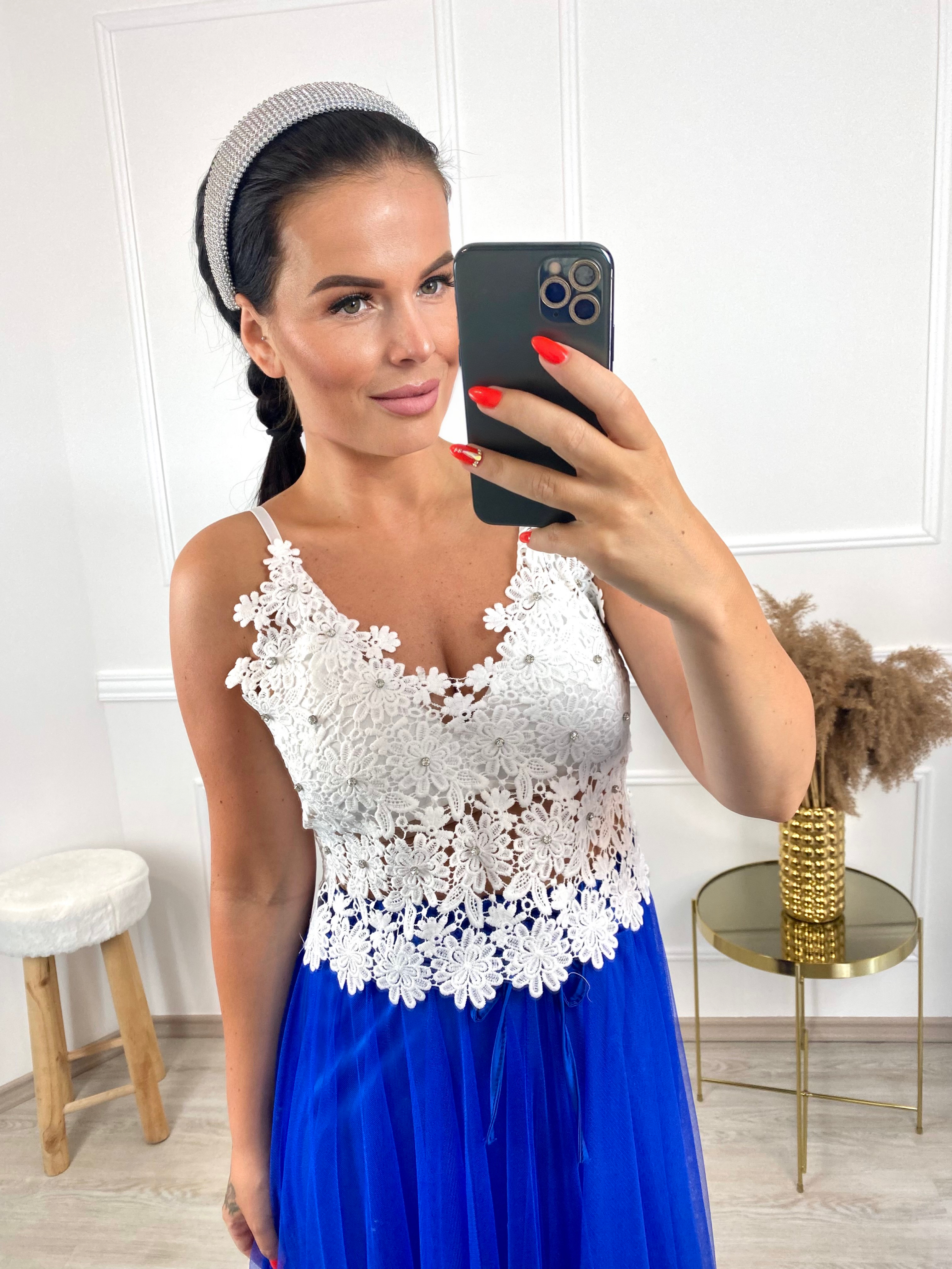 Crop top Silvano/bílý