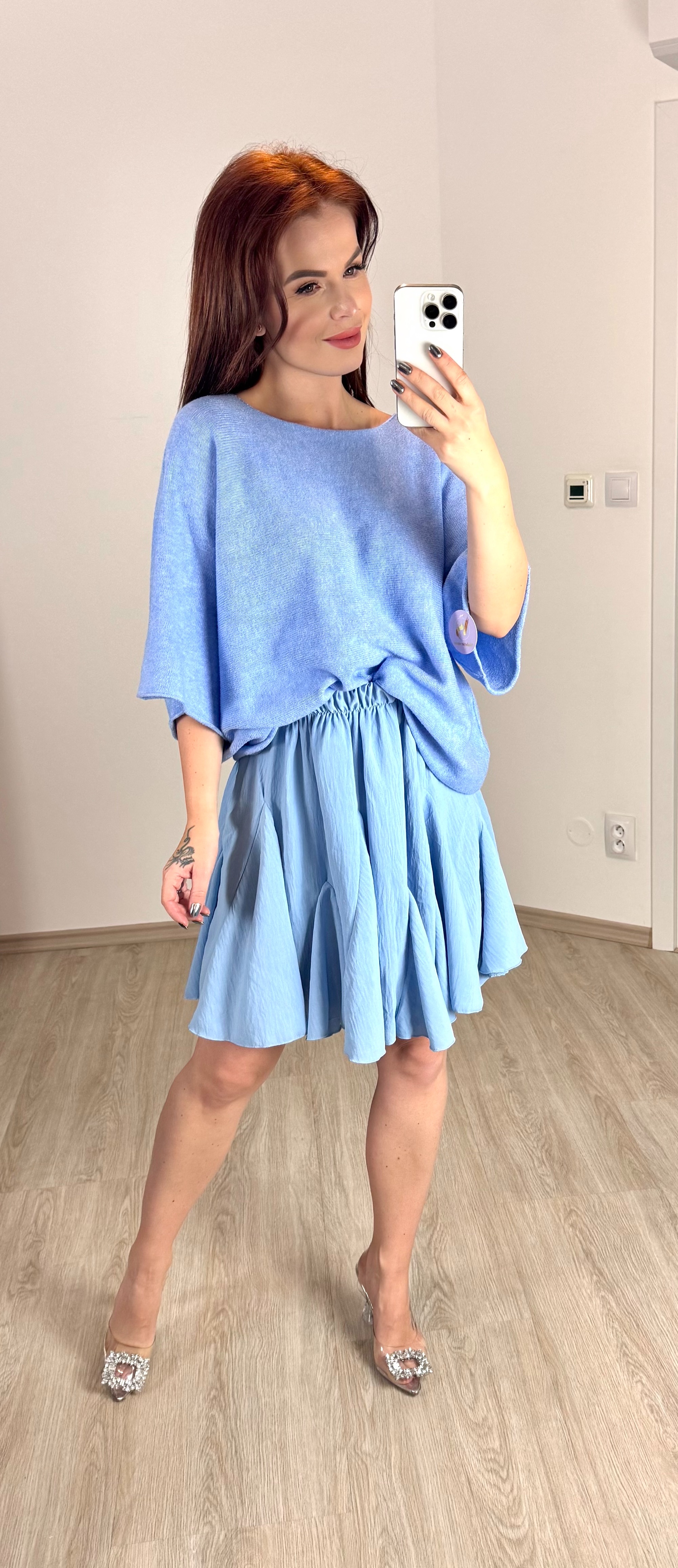 Svetrová halenka/ modré