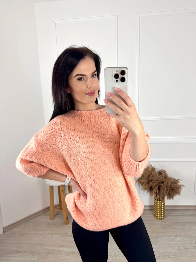 Svetrová halenka/ meruňková