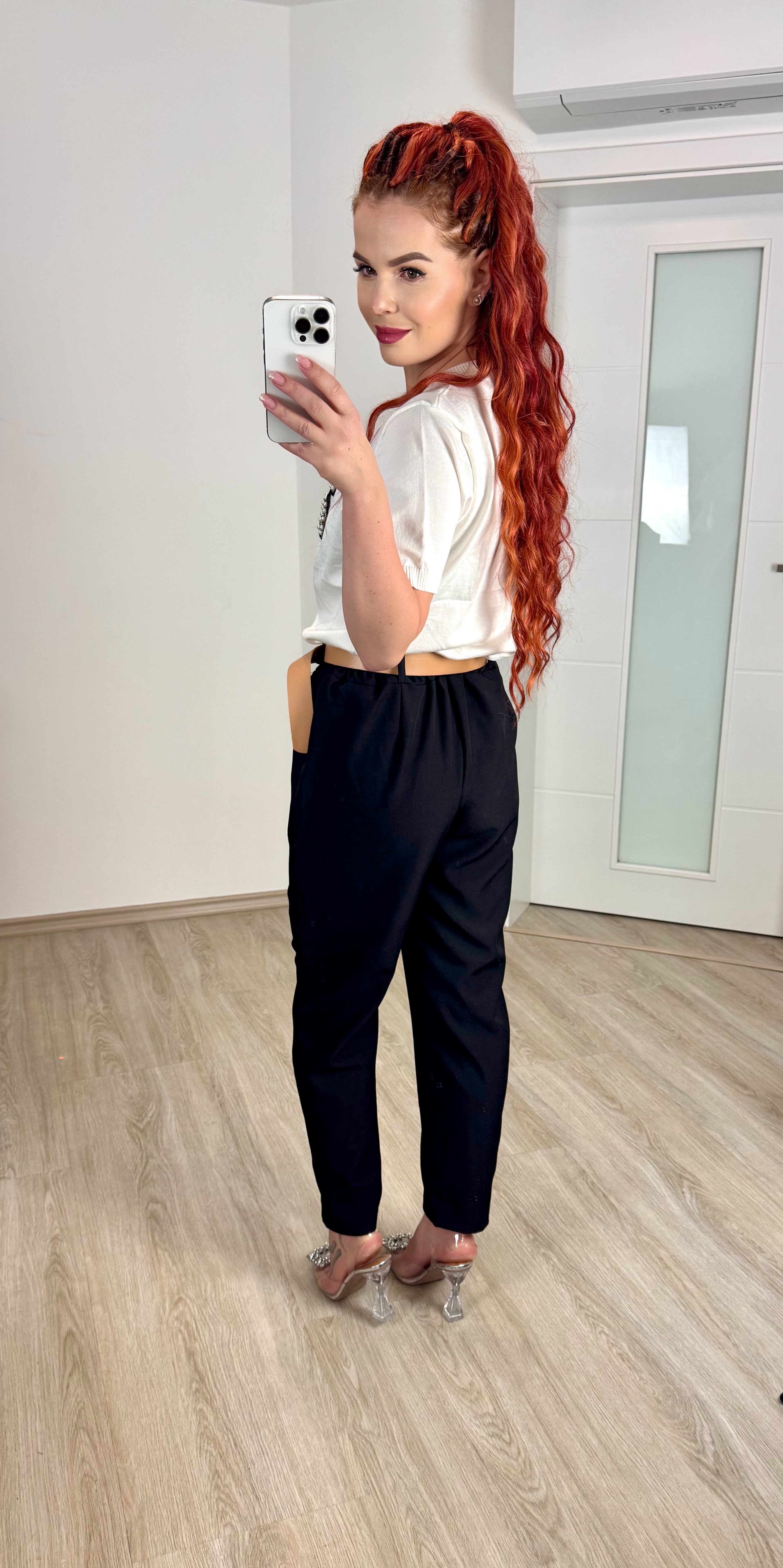 Elegantní kalhoty/ černé