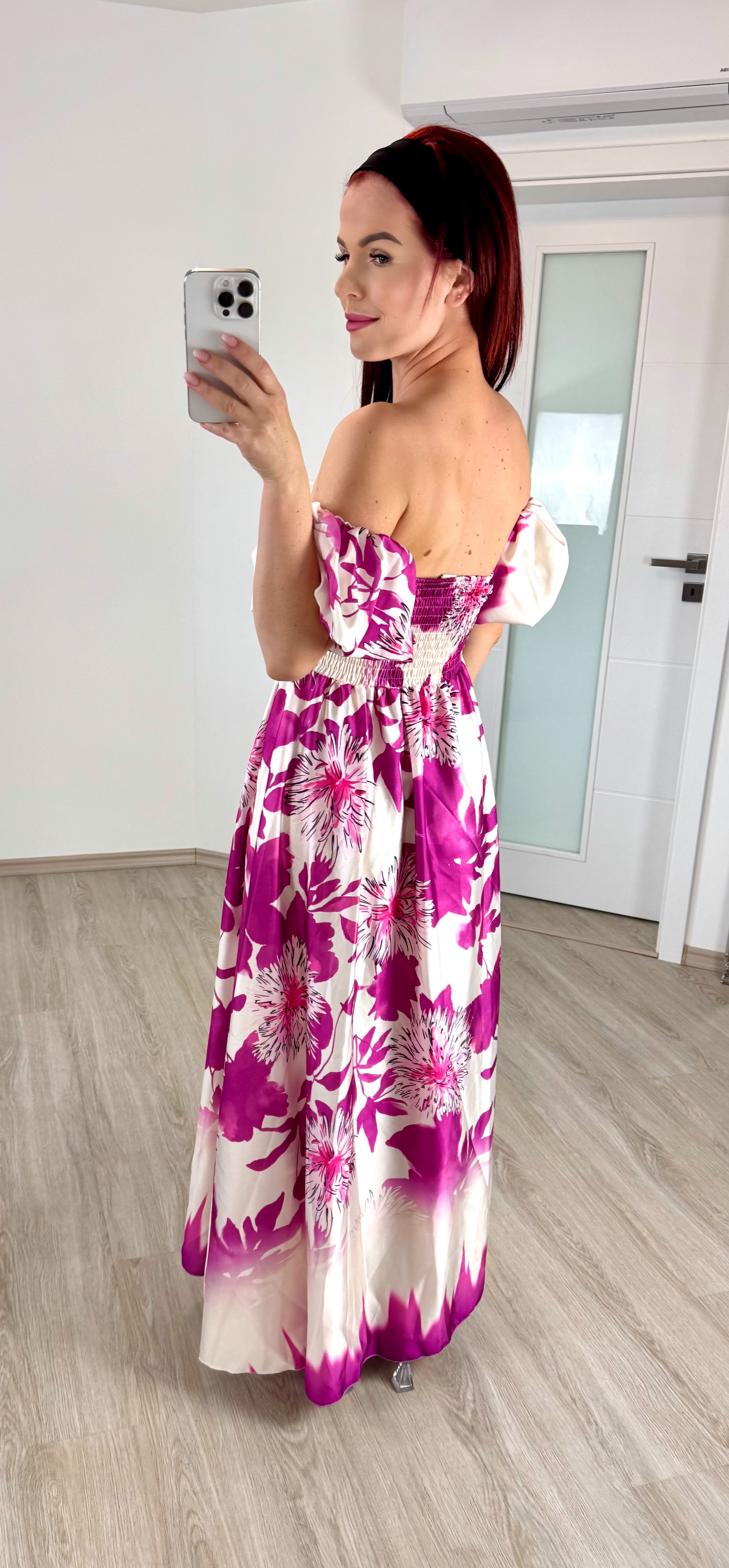 Saténové šaty Crispy