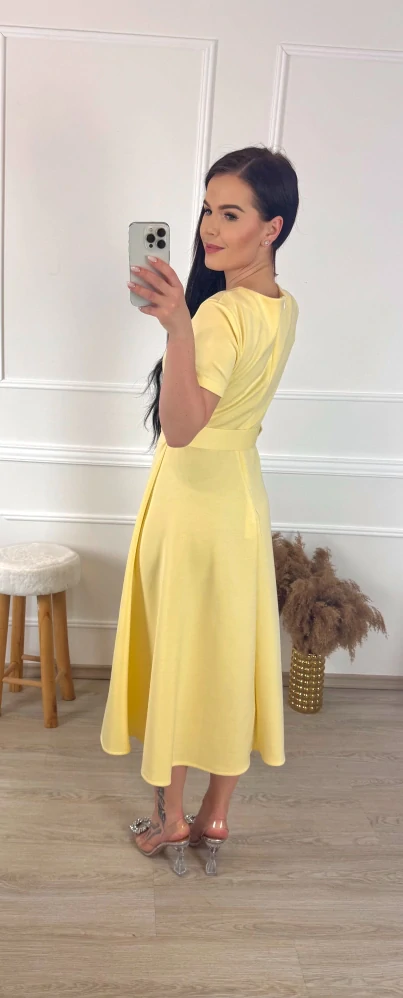 Bavlněné šaty Elis/ žluta 