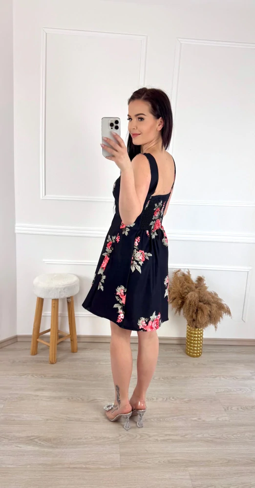 letní šaty Filipa/ černé