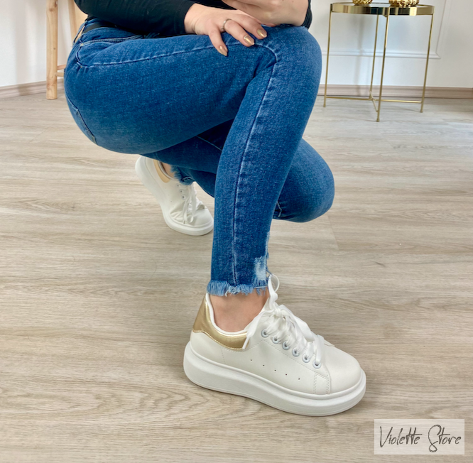 Super kecky white/gold