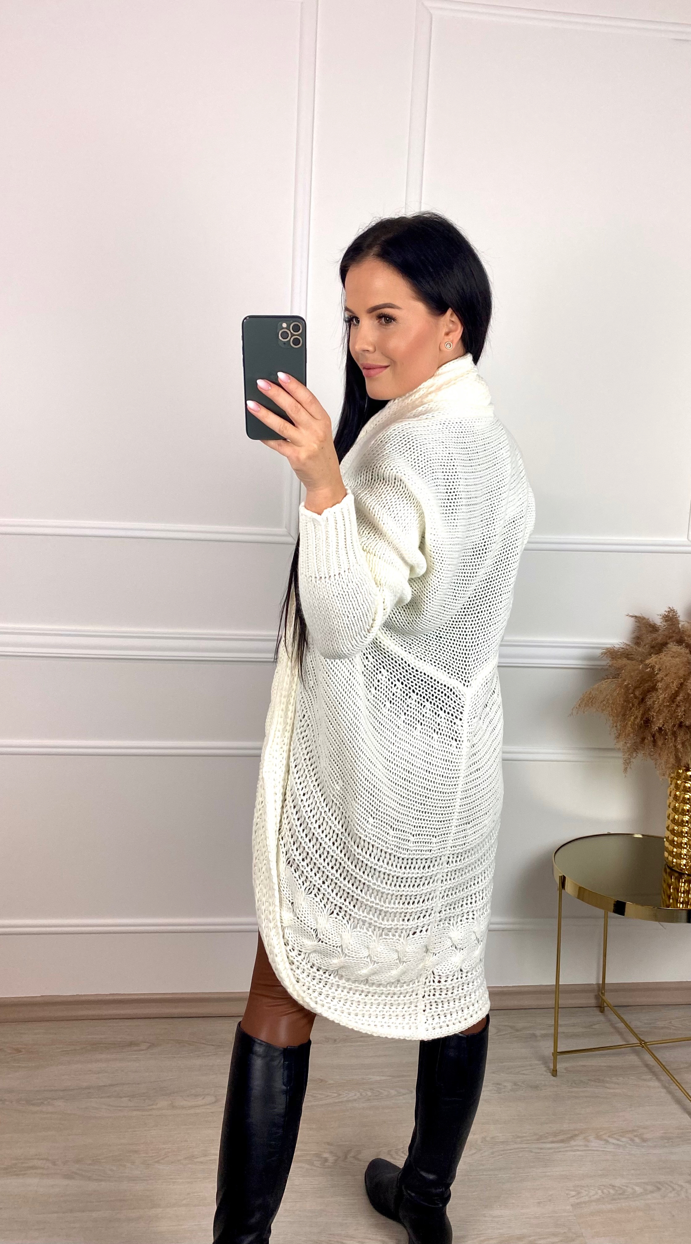 Kardigan Cansas/krémový