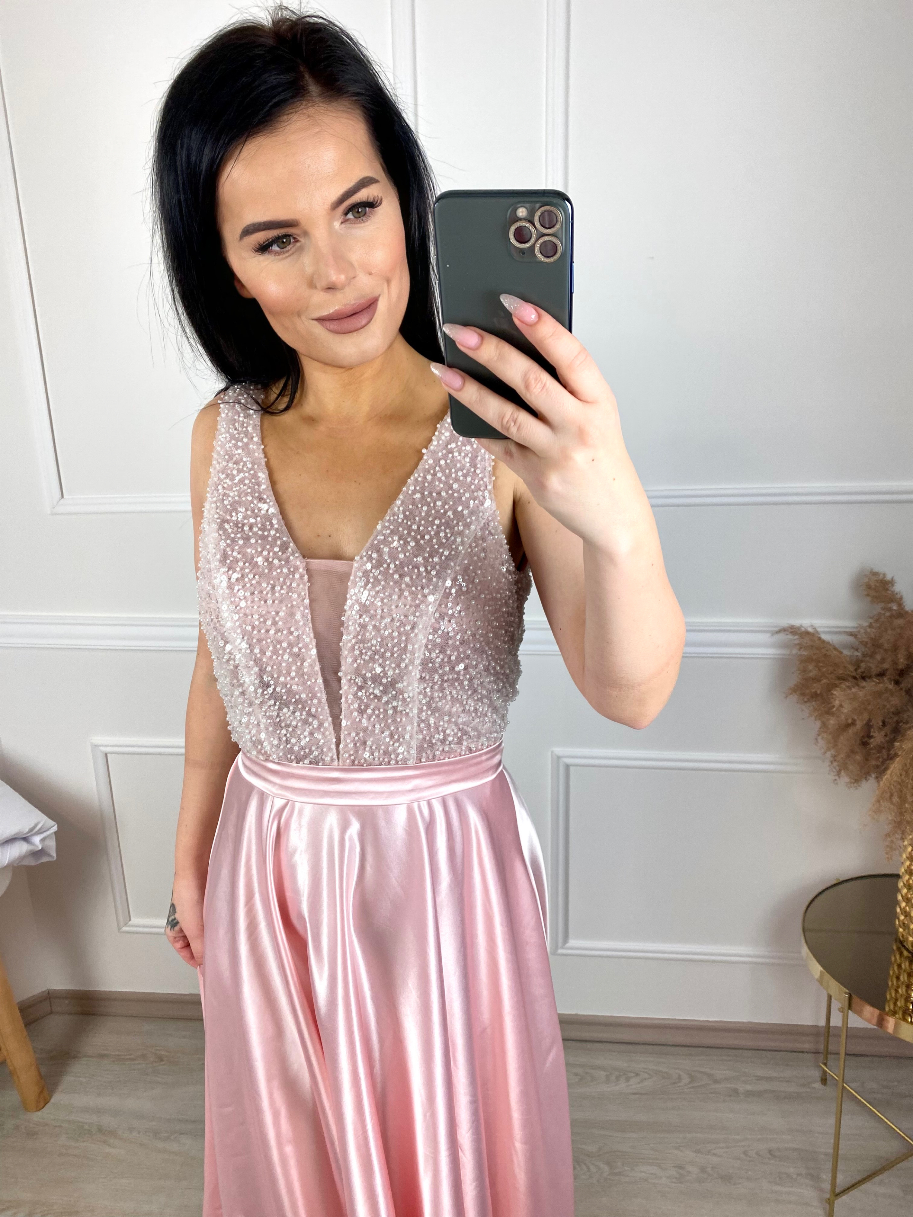 Plesové šaty Fadiste/růžové  36/38