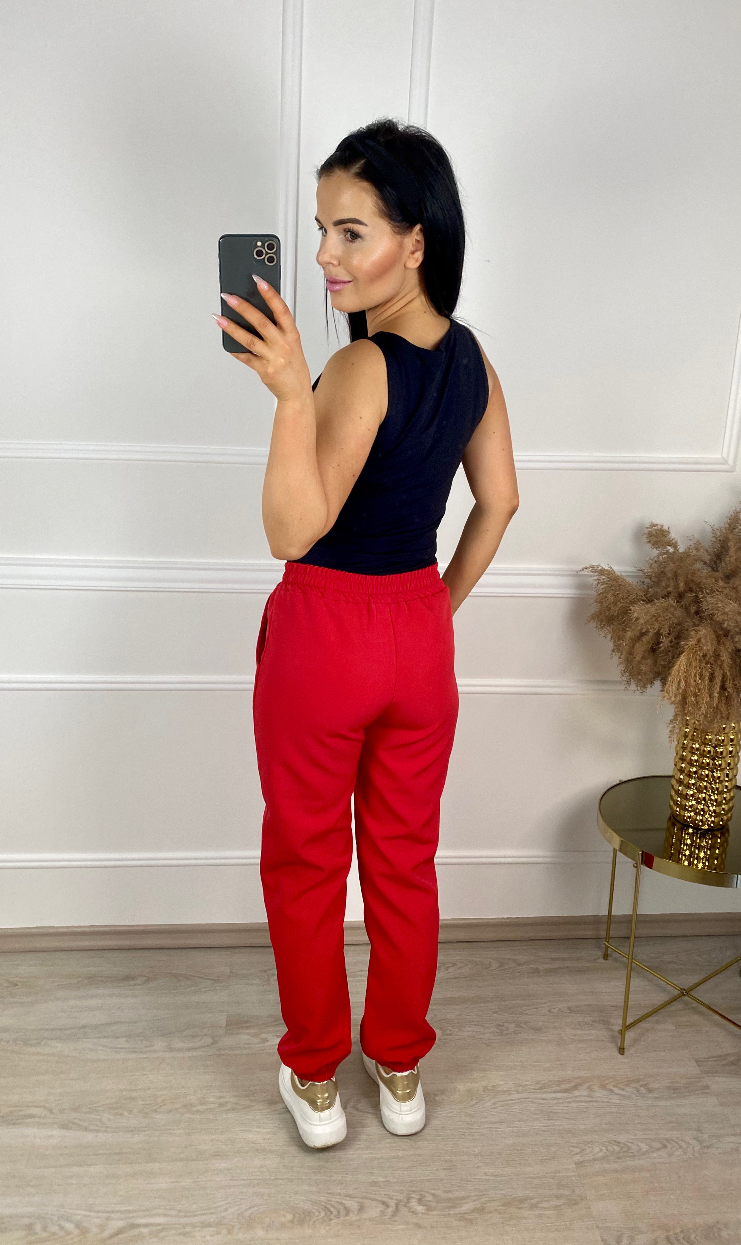 Sportovní kalhoty Gigi/červené