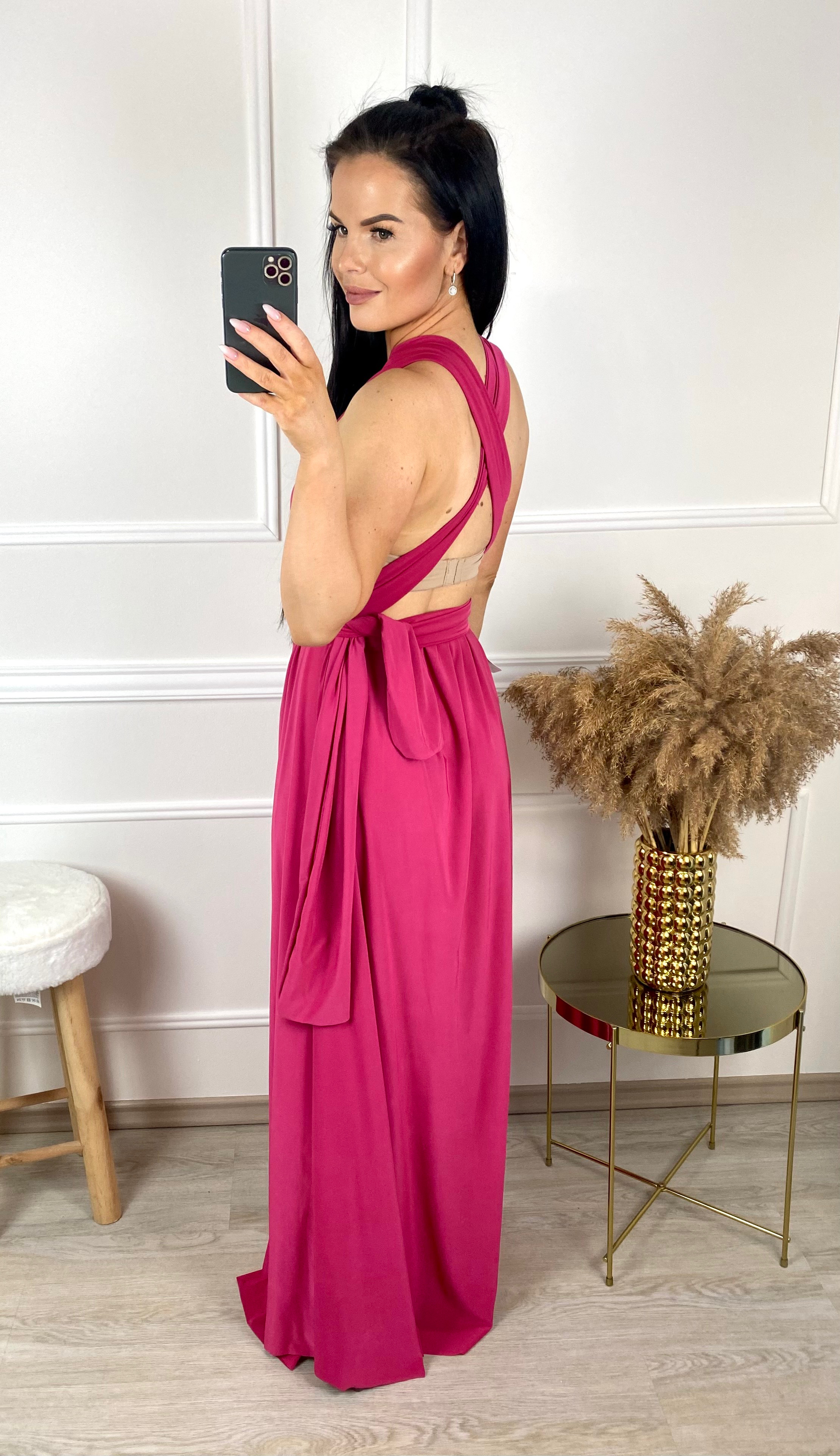 Variabilní šaty Amber/malinové