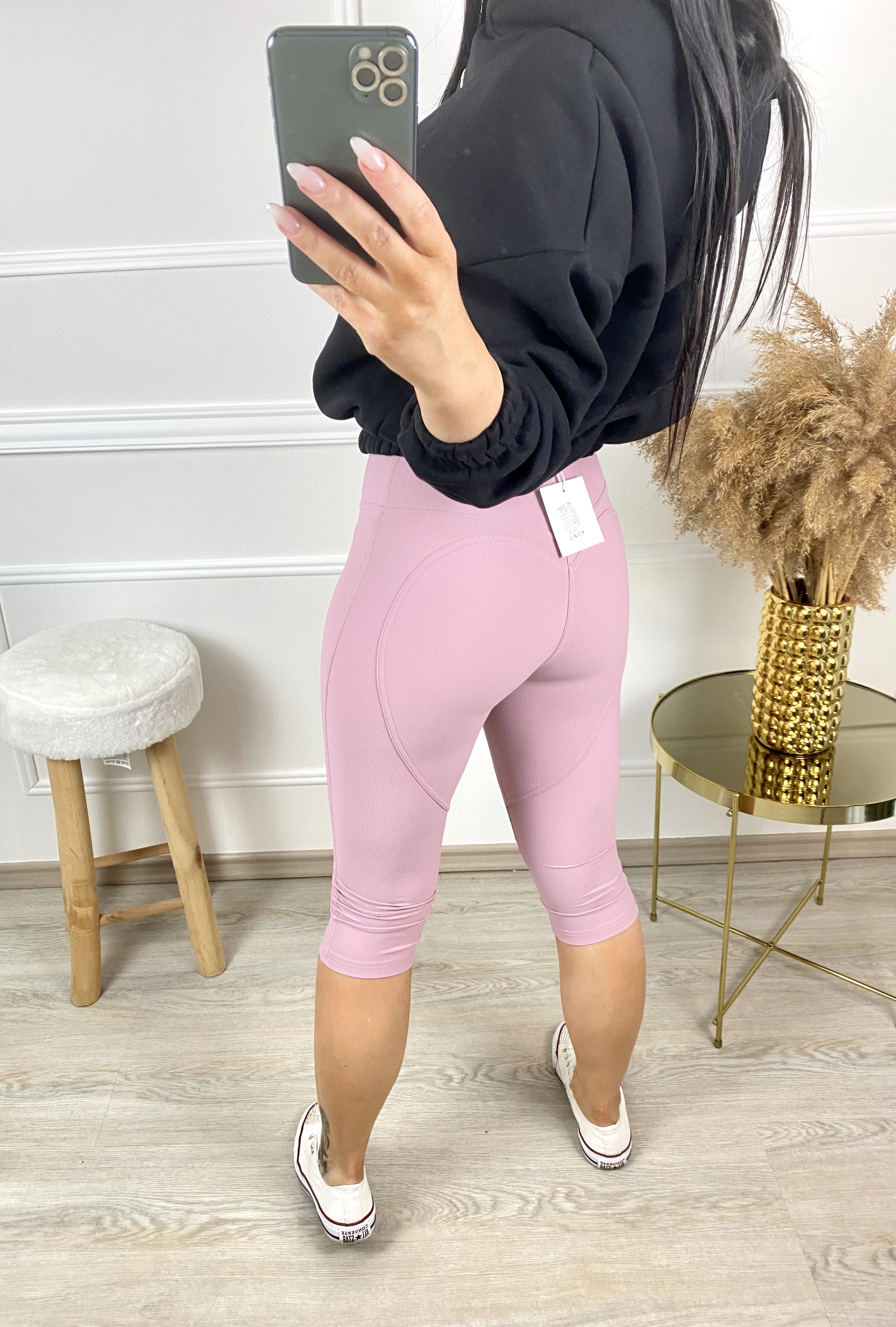 Tvarující legíny Hiera/růžové