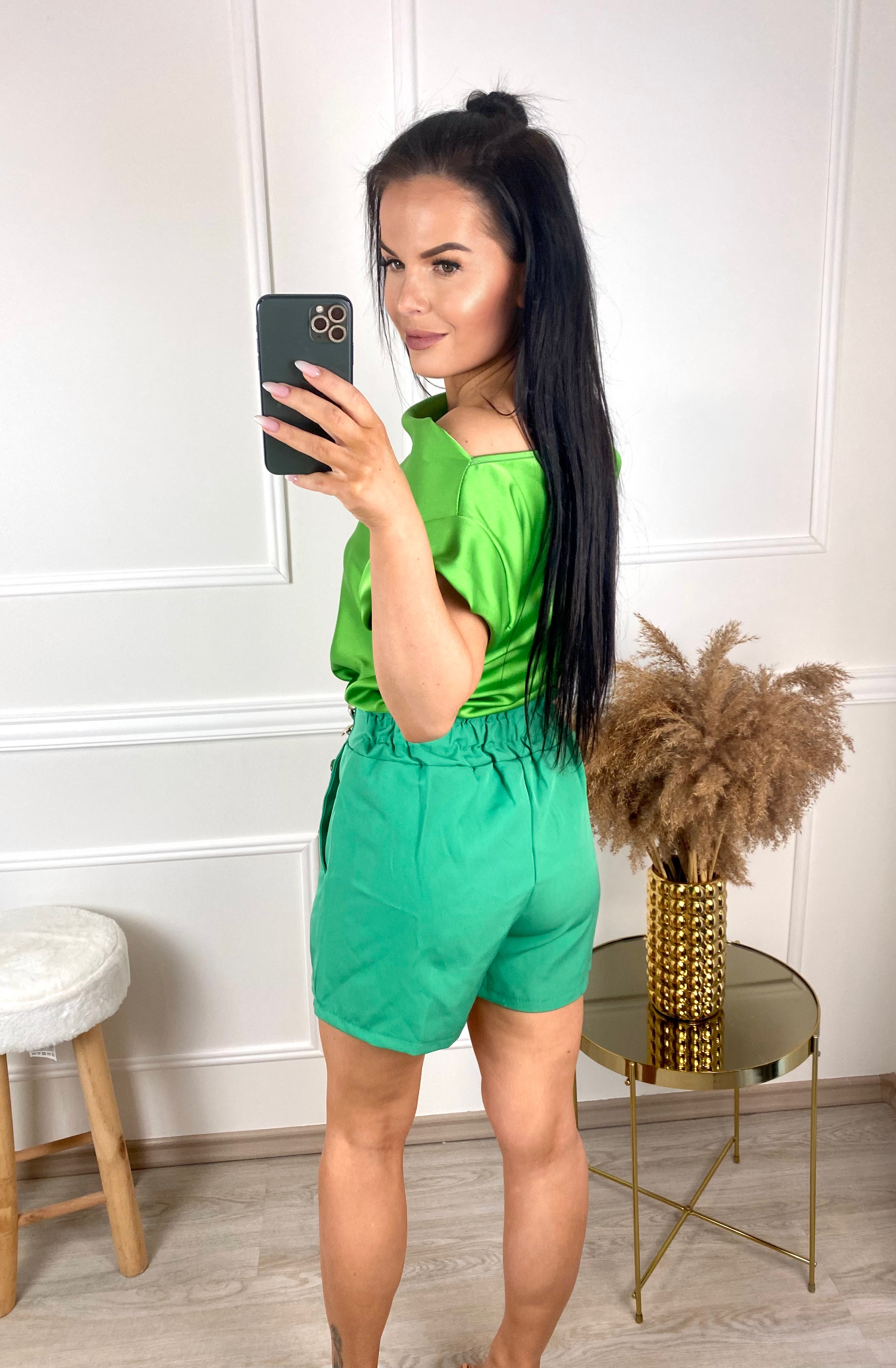 Kraťase Virgin/zelené