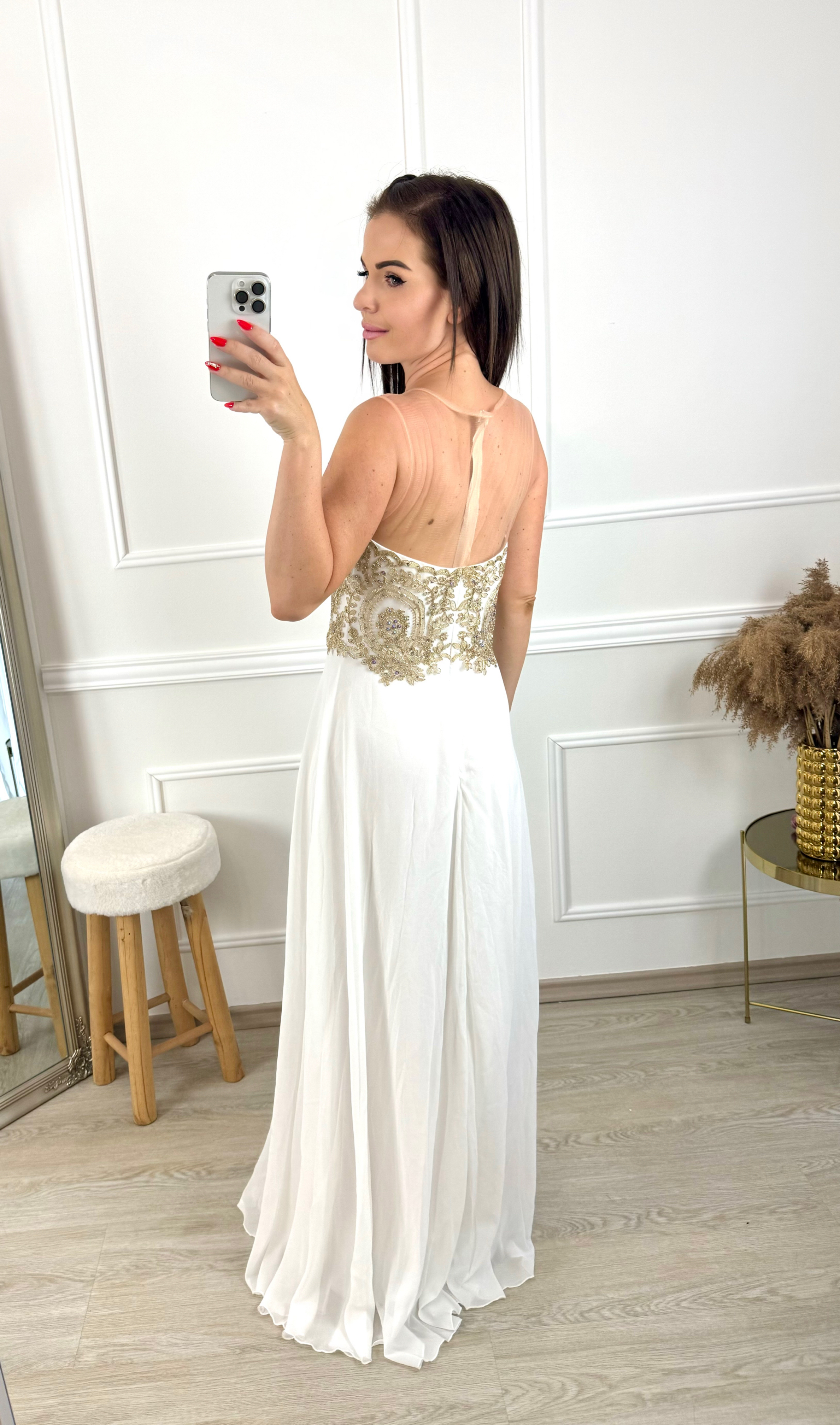 Plesové šaty Minera/ivory 