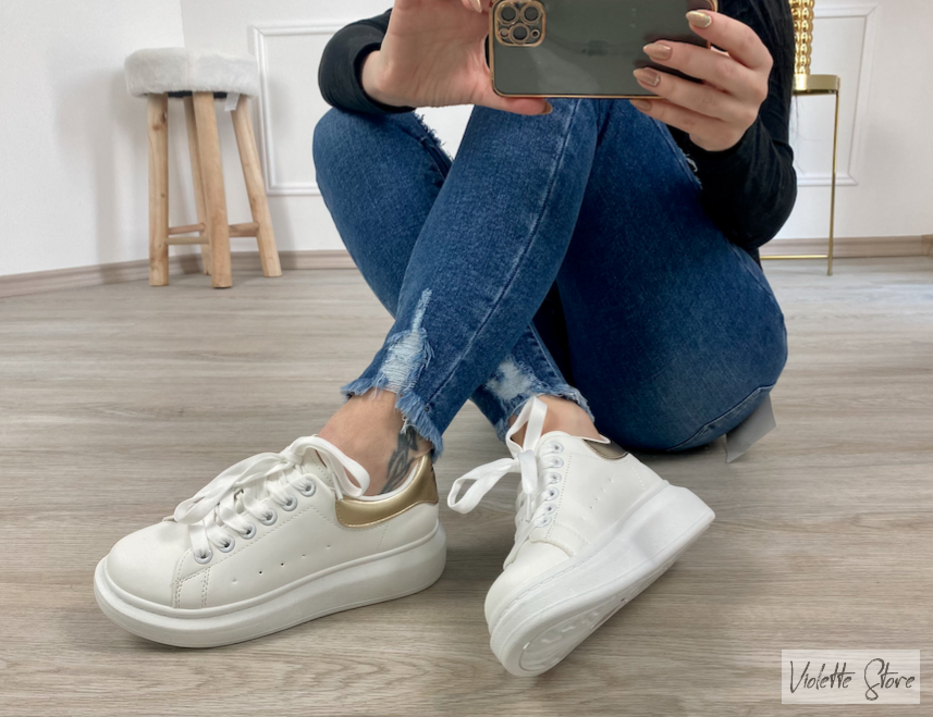 Super kecky white/gold