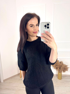 Svetrová halenka/ černá 